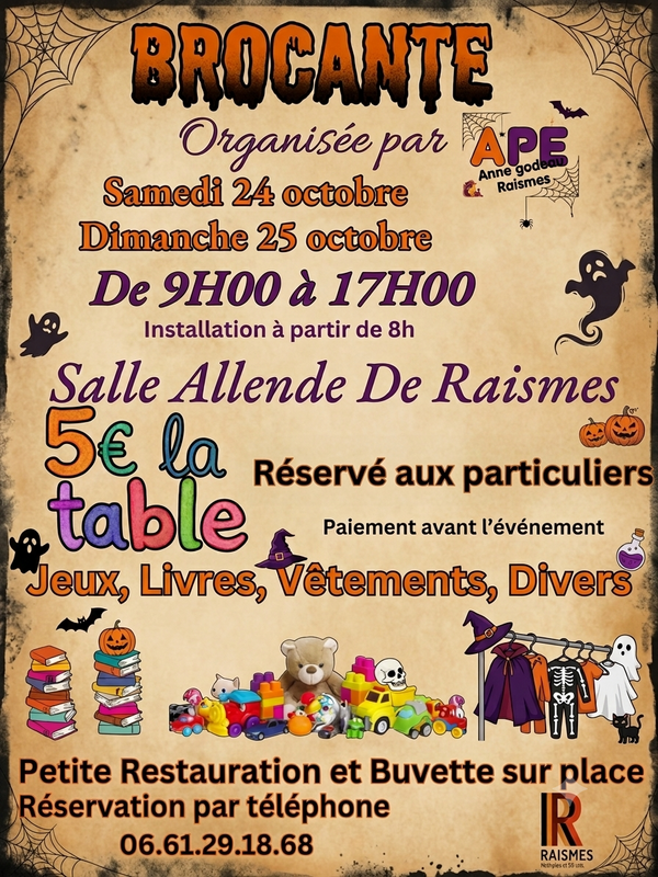 Vide grenier de l'ape anne godeau