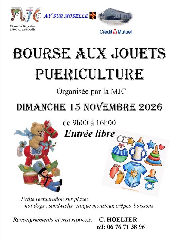 Bourse aux jouets - puériculture