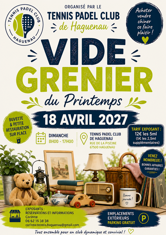 Vide greniers du printemps