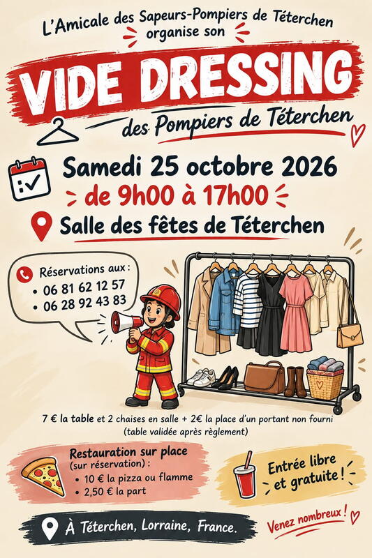 Vide dressing des sapeurs pompiers