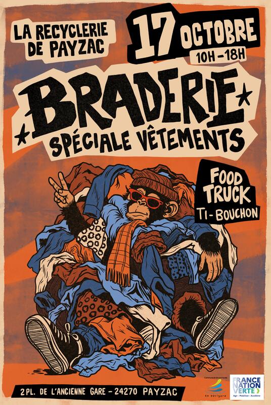 Braderie spéciale vêtements
