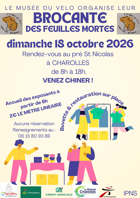 Brocante des feuilles mortes