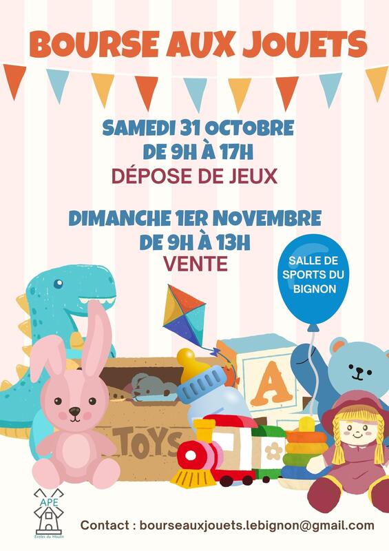Bourse aux jouets