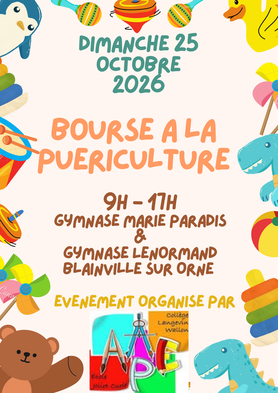 Bourse à la puériculture de l'aape