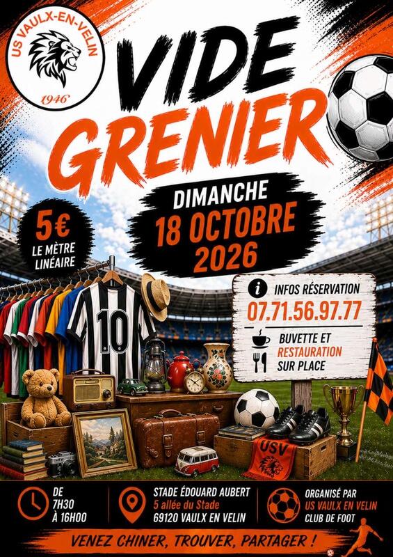 Vide grenier de l'automne