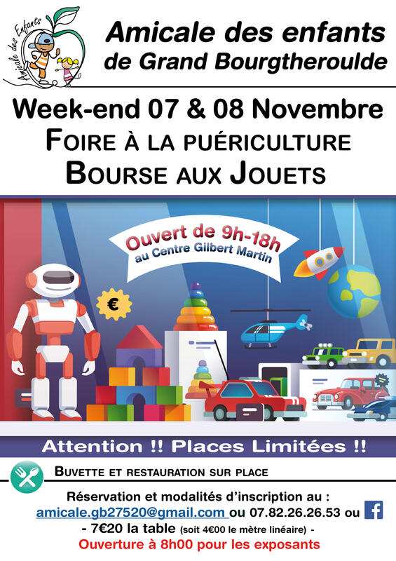 Foire à la puériculture - bourse aux jouets