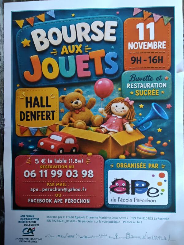 Bourse aux jouets