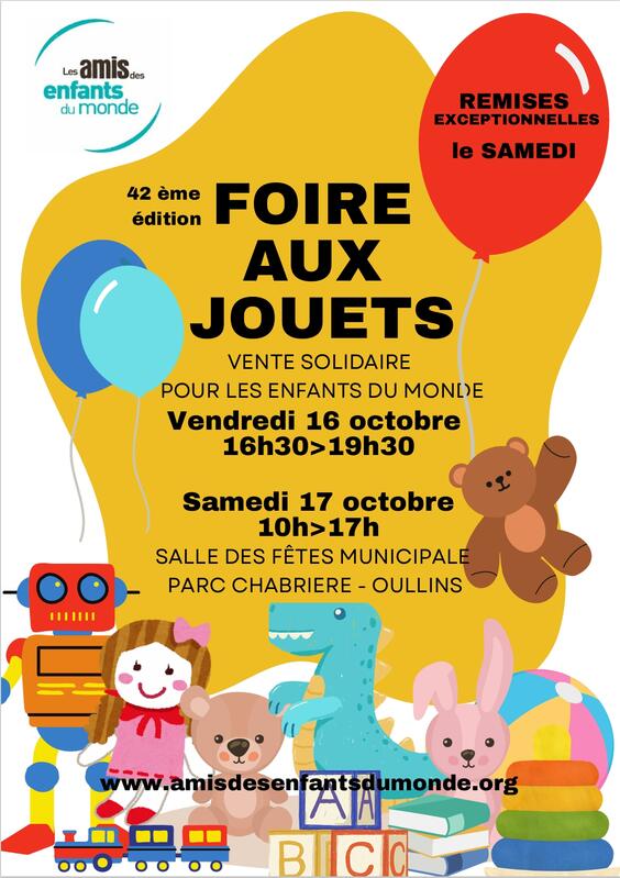 Foire aux jouets des amis des enfants du monde