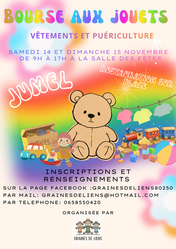 Bourse aux jouets vêtements et puériculture
