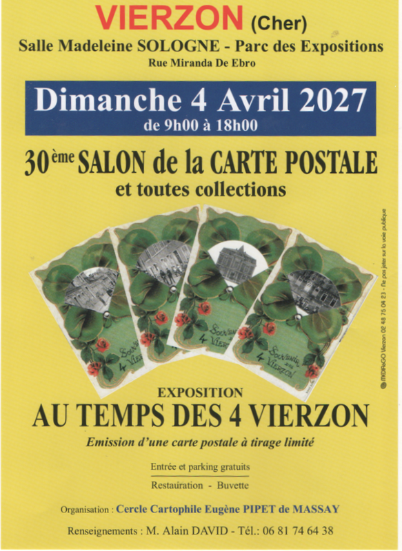 30ème salon de la carte postale et toutes collections