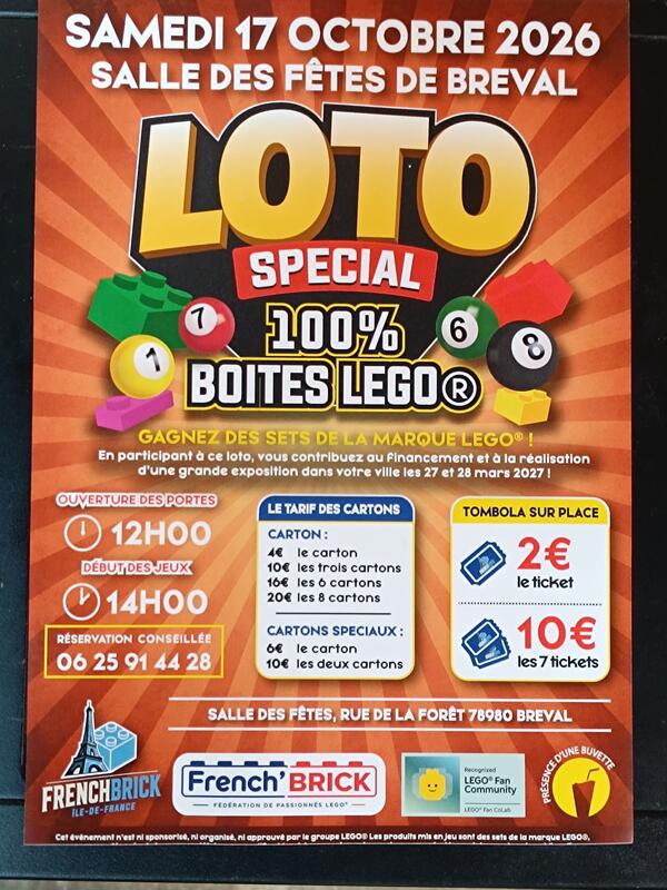 Loto spécial lego