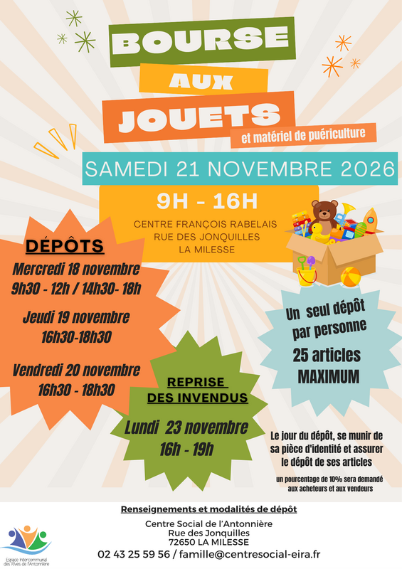 Bourse aux jouets et puériculture
