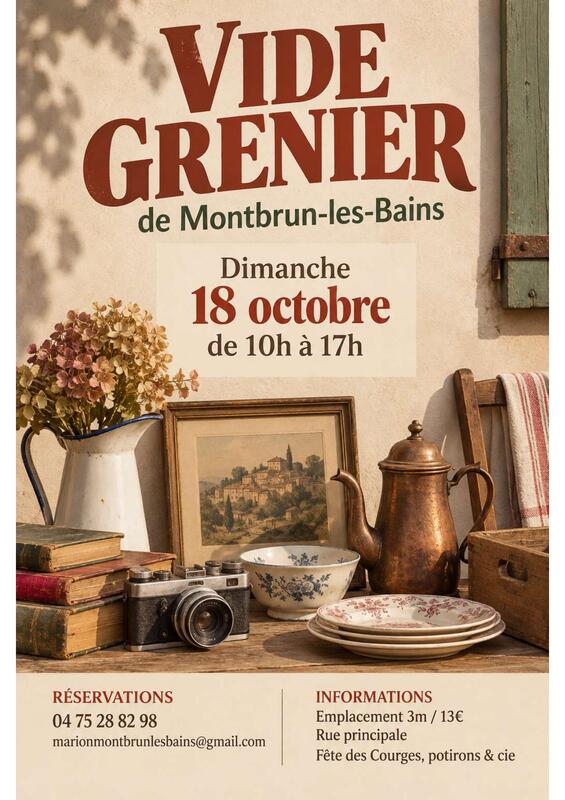 Vide grenier - fête courges potirons et cie