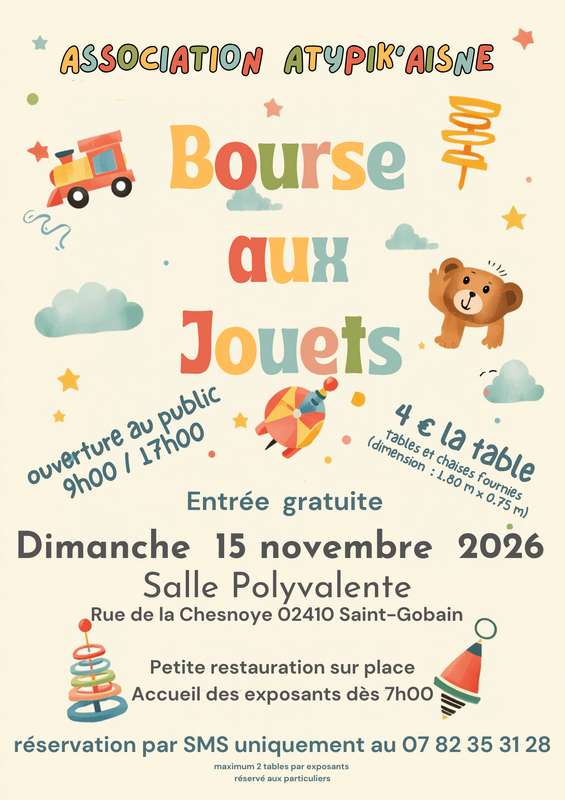 Bourse aux jouets