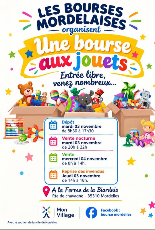 Bourse aux jouets seconde main