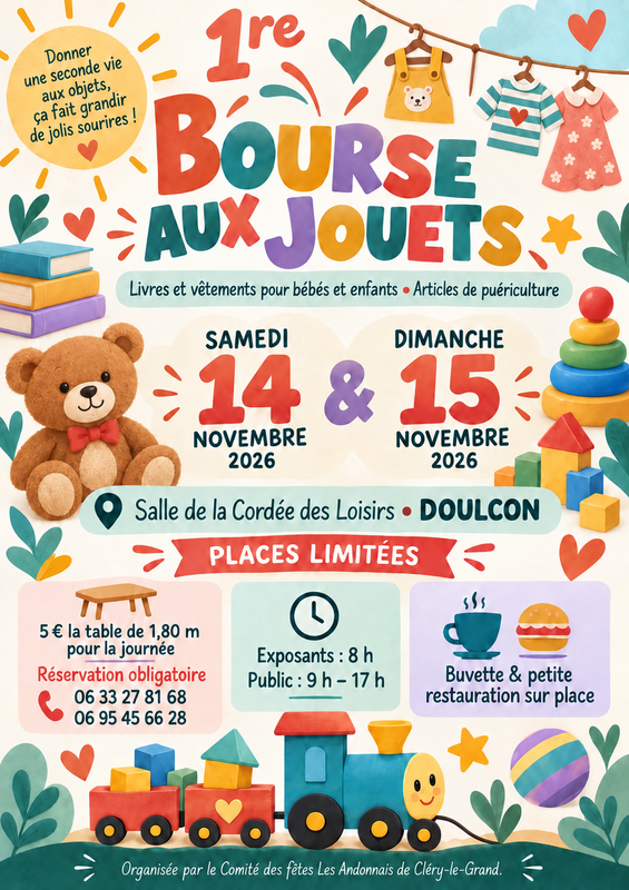 Bourse aux jouets