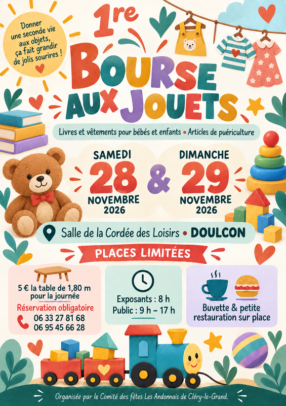 Bourse aux jouets à doulcon