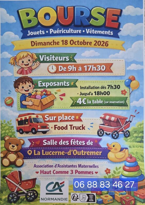 Bourse jouets puériculture