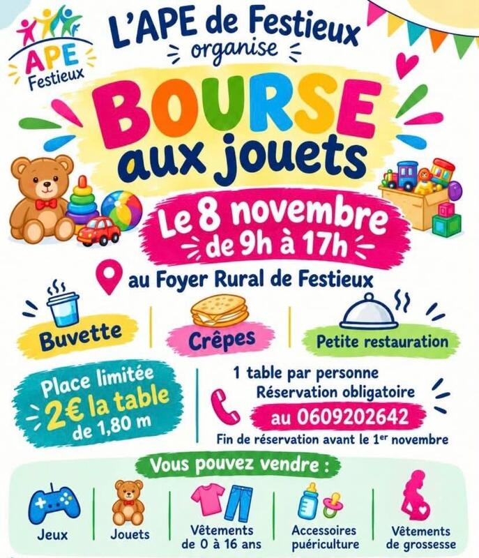 Bourse aux jouets