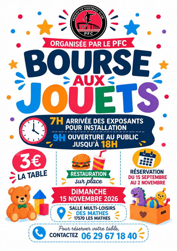 Bourse aux jouets