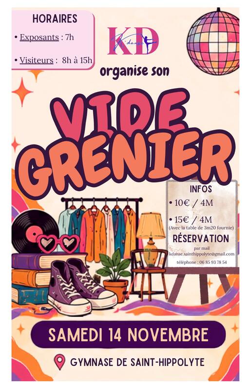 Vide grenier k'danse