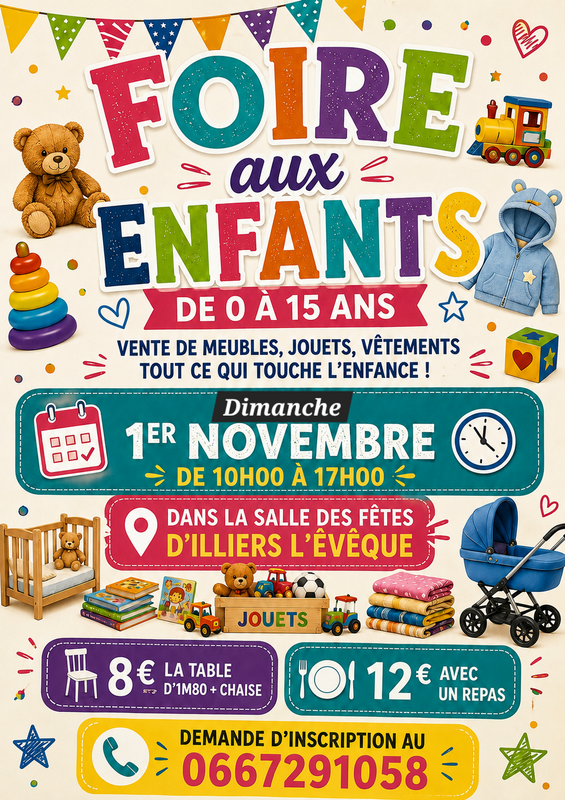 Bourse aux jouets - puériculture
