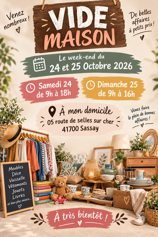 Vide maison