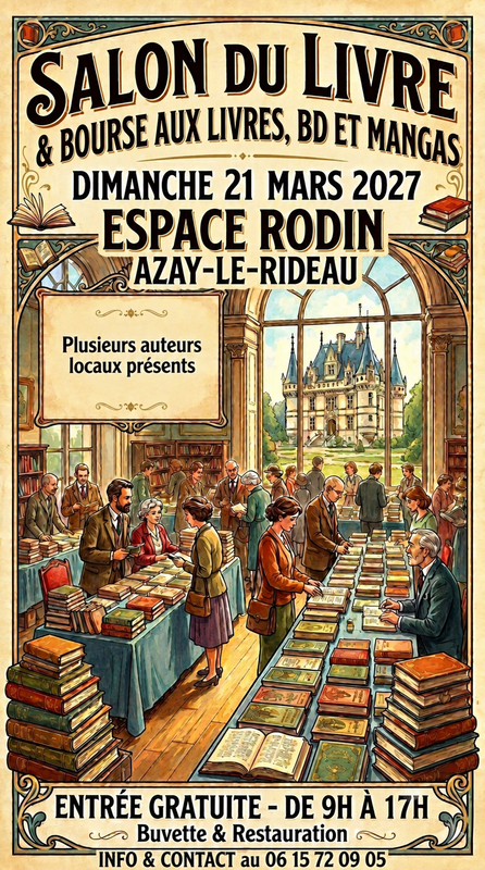 Salon et bourse aux livres, bd et manga