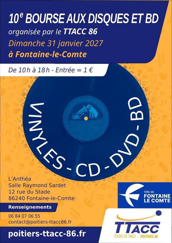 10ème bourse aux disques et à la bd
