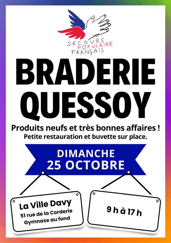 Braderie du secours populaire français