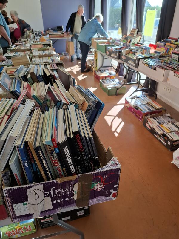 Foire aux livres à 1e
