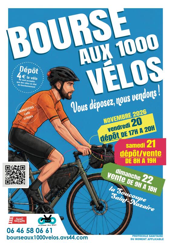 Bourse aux 1000 vélos