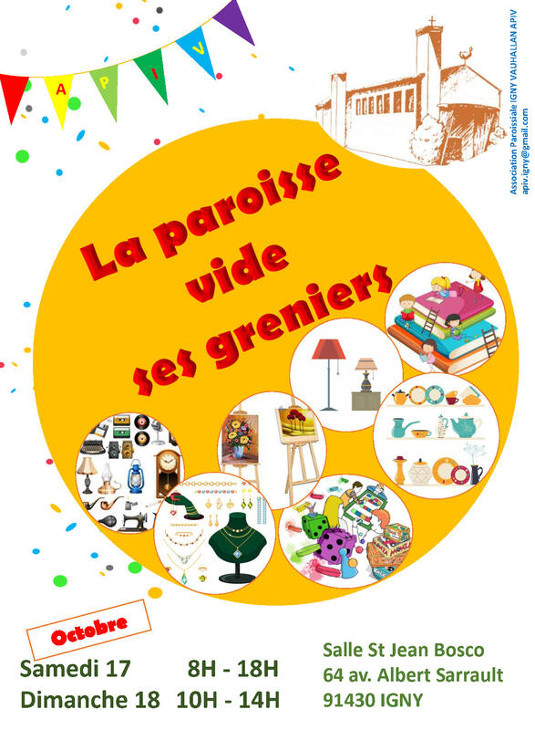 La paroisse vide ses greniers