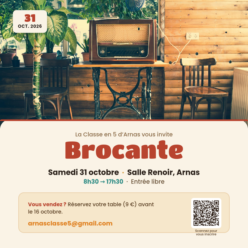 Brocante d'automne
