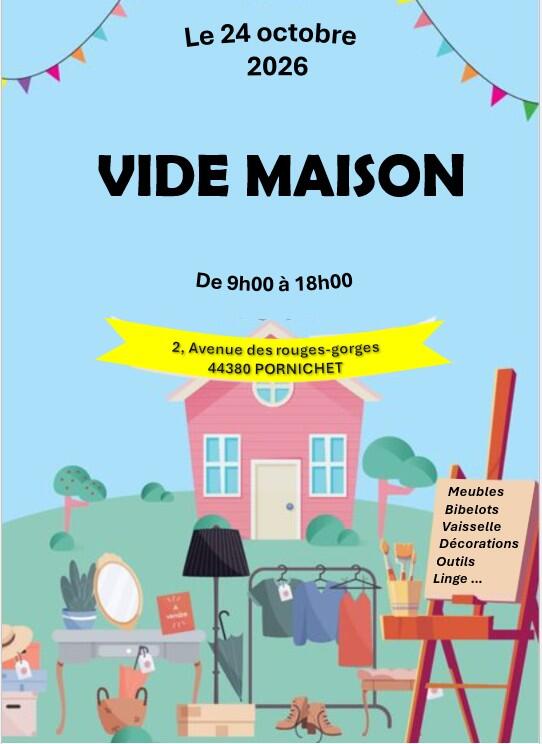 Vide maison pornichet