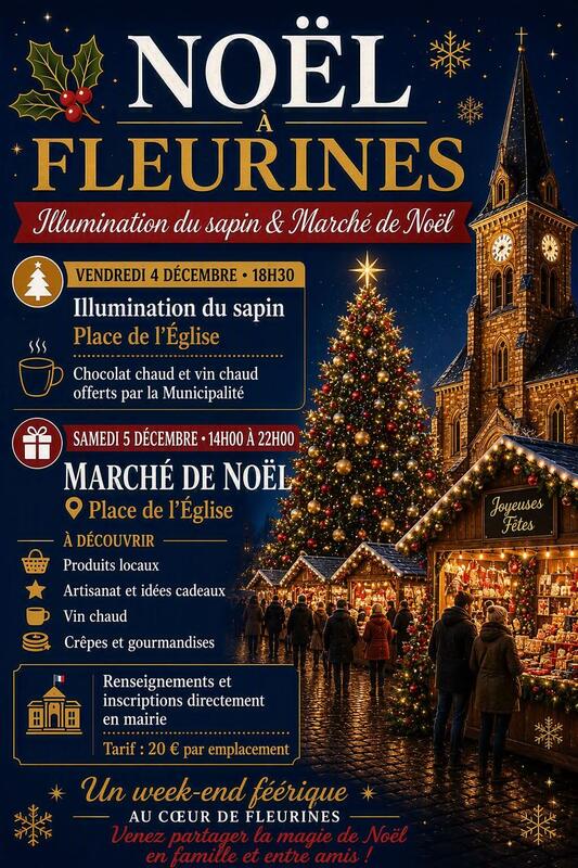 Marché de noël semi nocturne