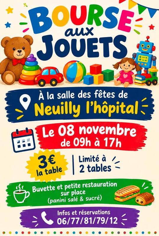 Bourse aux jouets