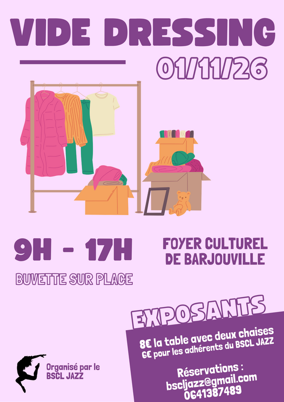 Vide-dressing du bscl jazz