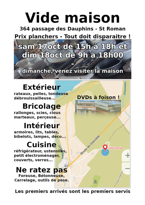 Vide maison