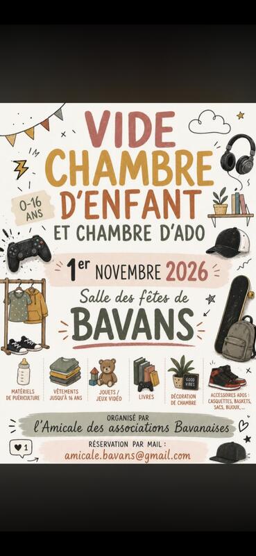 Vide chambre enfants