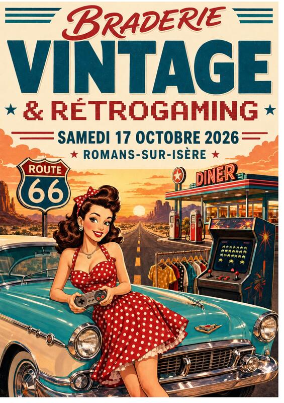 Braderie vintage et retrogaming