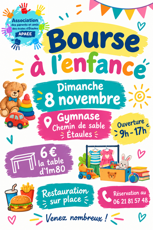 Bourse à l'enfance apaee
