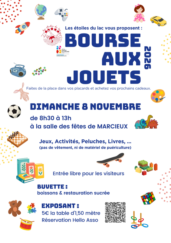 Bourse aux jouets des étoiles du lac