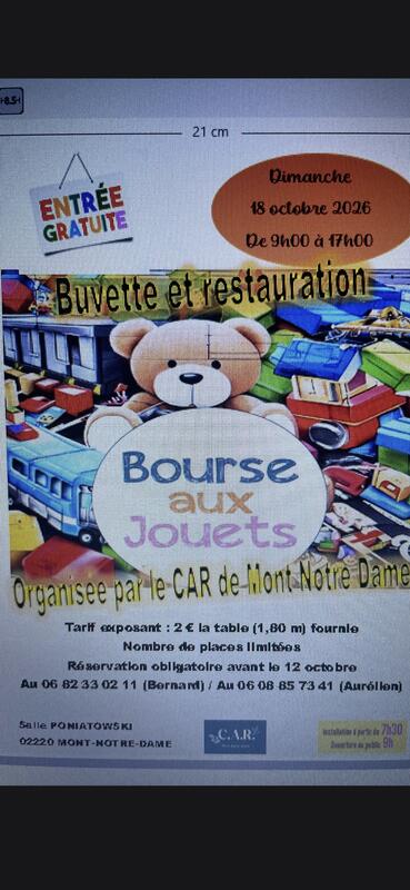 Bourse aux jouets