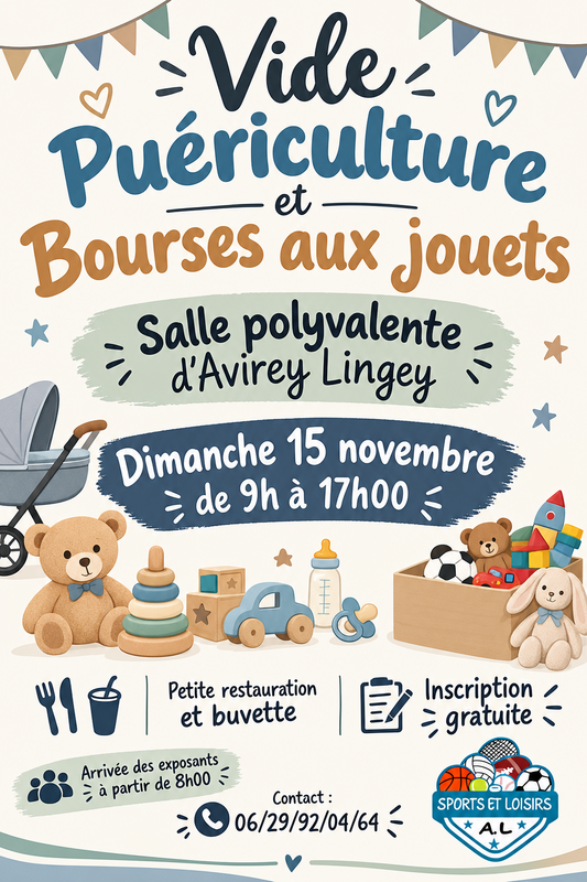 Vide puériculture et bourse aux jouets