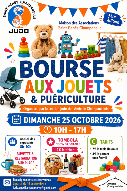 Bourse aux jouets et puériculture