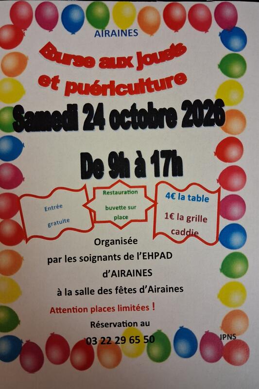 Bourse aux jouets - vêtements - articles de puériculture