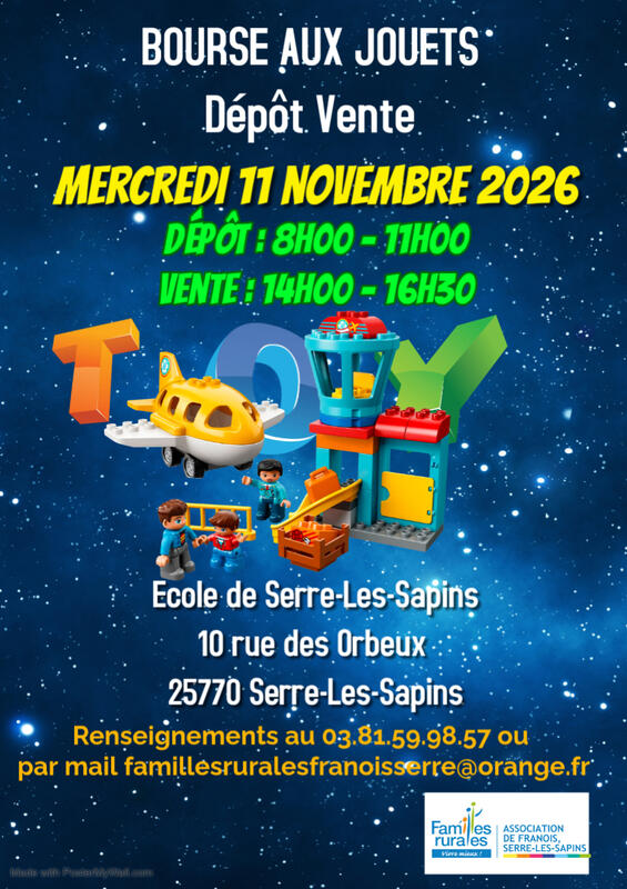 Bourse aux jouets
