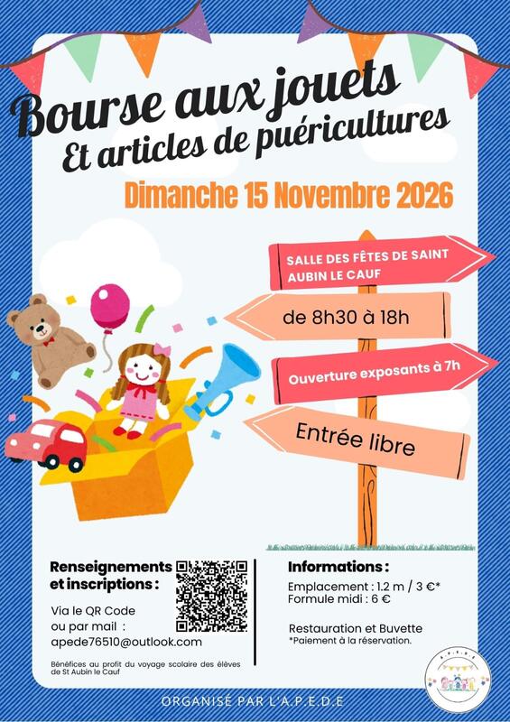 Bourse aux jouets et puériculture