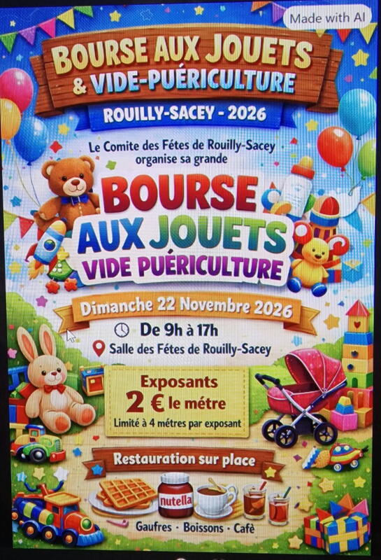 Bourse aux jouets et puériculture